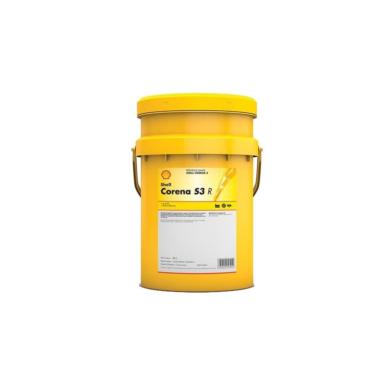 Olej sprężarkowy Shell Corena S3 R46 20L | Oleje sprężarkowe Olej sprężarkowy Shell Corena S3 R46 20L | Oleje sprężarkowe