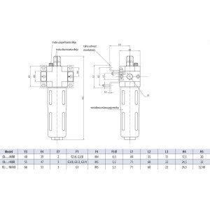 Dozownik oleju Rectus OL-1-MAXI | Dozowniki oleju