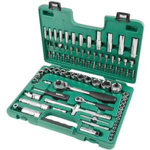Zestaw kluczy nasadowych 1/4" 1/2" 86 elem. SATA 09013 | Klucze nasadowe