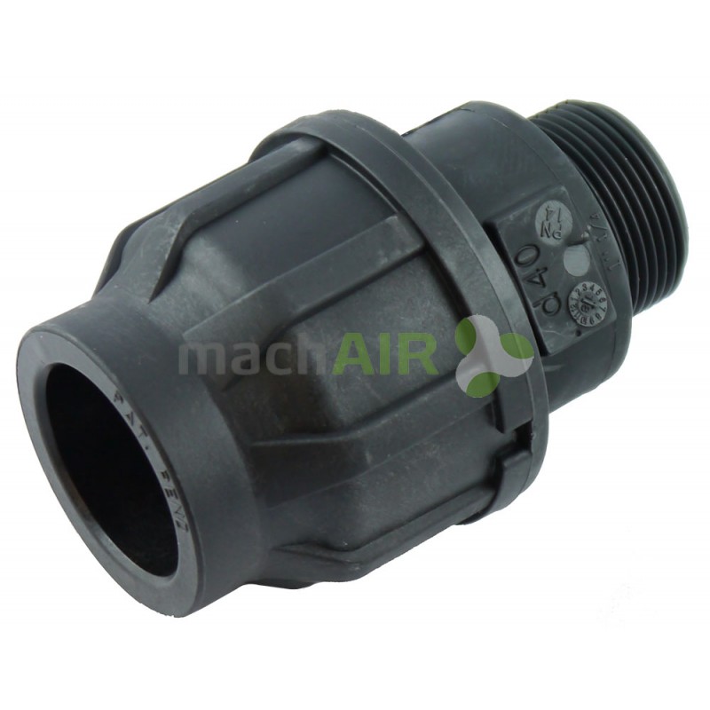 Adapter 40 mm x 1 1/4" - EPL | Instalacje sprężonego powietrza Adapter 40 mm x 1 1/4" - EPL | Instalacje sprężonego powietrza