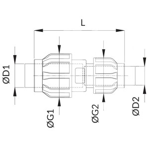 Redukcja 63-40 mm - EPL | Instalacje sprężonego powietrza