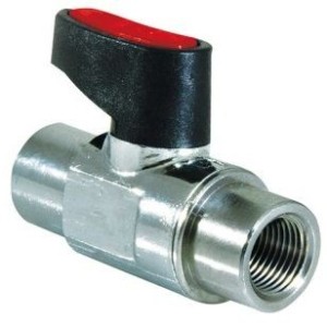 Zawór kulowy mikro 1/4" | Zawory kulowe