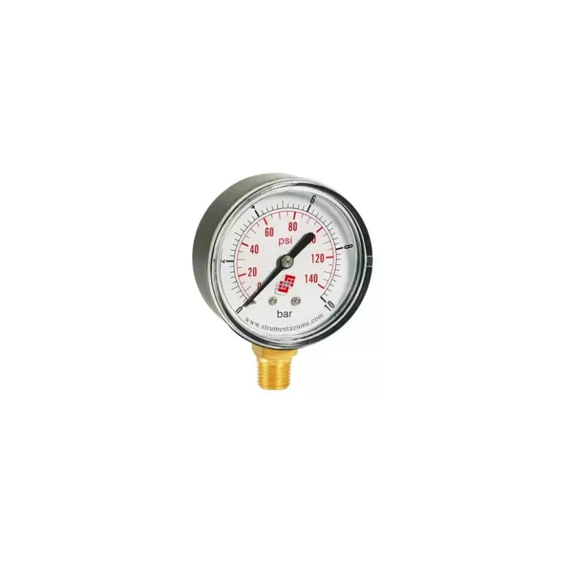 Manometr z podwójną skalą, radialny FI-40 0-12bar 1/8"| Manometry Manometr z podwójną skalą, radialny FI-40 0-12bar 1/8"| Manometry