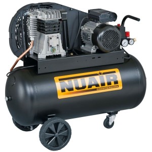 Sprężarka tłokowa NUAIR B2800B 330 l/min - 100L - 10 bar | Sprężarki tłokowe olejowe
