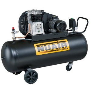 Sprężarka tłokowa NUAIR B3800B 480 l/min - 100L - 10 bar | Sprężarki tłokowe olejowe