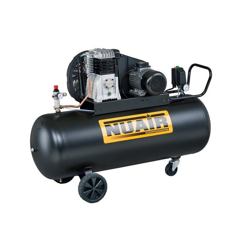 Sprężarka tłokowa NUAIR B3800B 480 l/min - 100L - 10 bar | Sprężarki tłokowe olejowe Sprężarka tłokowa NUAIR B3800B 480 l/min - 100L - 10 bar | Sprężarki tłokowe olejowe