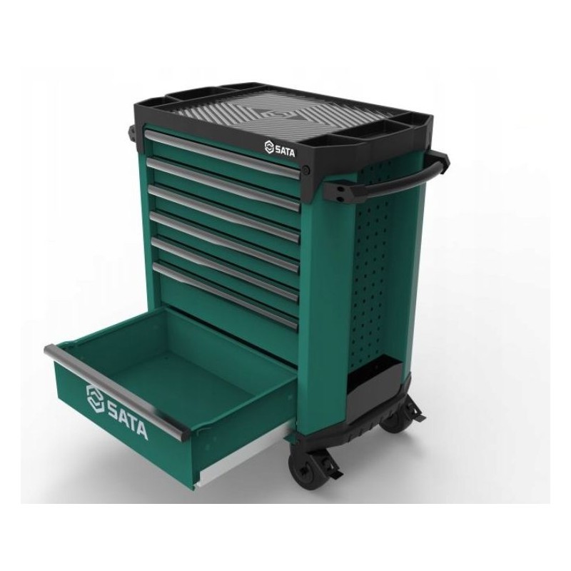 Wózek warsztatowy wraz z narzędziami SATA