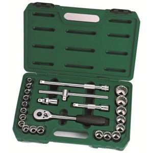 Zestaw 24 kluczy nasadowych 1/2" 12-kątne SATA 09060 | Klucze nasadowe