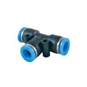 Trójniki typu T | Wtykowe, gwintowane, redukcyjne – Pneumo.pl